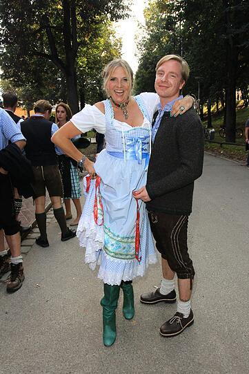 Nicole Belstler-Boettcher mit Bruder Tristan