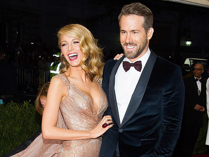So sieht ein glückliches Ehepaar aus: Blake Lively und Ryan Reynolds