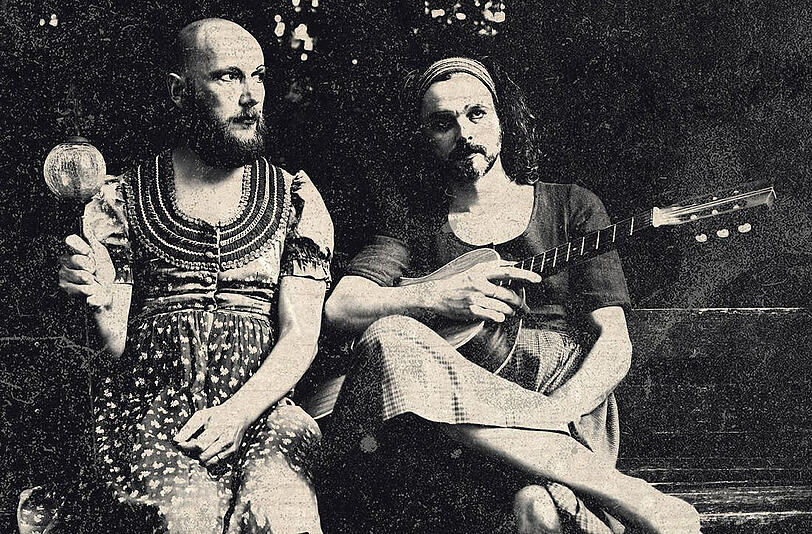 Sebastian Horn (l.) und Gerd Baumann von Dreiviertelblut.