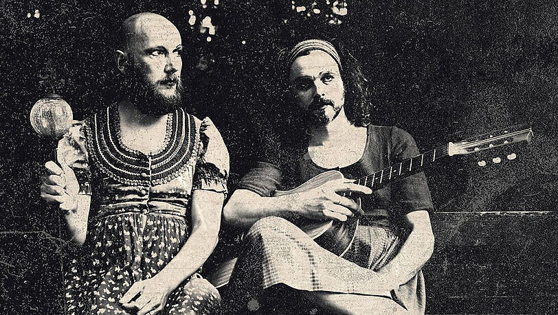 Sebastian Horn (l.) und Gerd Baumann von Dreiviertelblut. Sebastian Horn (l.) und Gerd Baumann von Dreiviertelblut.