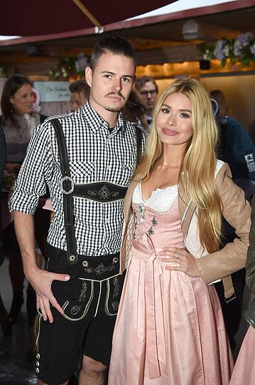 Pamela Reif mit Bruder Dennis