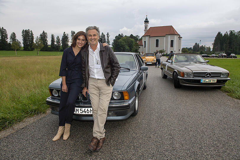 Timothy Peach, mit Tochter Tiffany Tiggeler