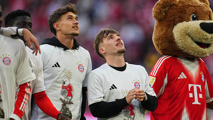 Gegen PSG wieder im Kader: Tom Bischof (l.) und Lennart Karl.