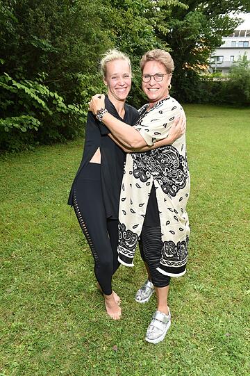 Katerina Jacob mit Tochter Josephine Jacob