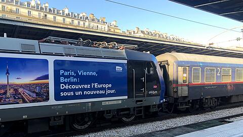 Der ab Dezember aus dem Fahrplan wegfallende Nachtzug Paris-Berlin hat vielleicht doch eine Zukunft (Archivbild).