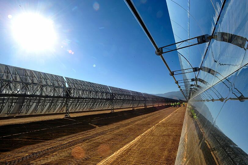 Das Solarkraftwerk Andasol 3 im spanischen Granada versprach hohe Renditen.