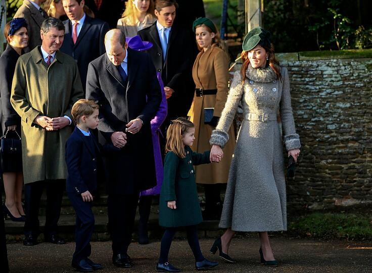 Royals in Sorge: An der Schule von Prinz George und Prinzessin Charlotte wurden mehrere Schüler wegen Corona-Verdacht gemeldet.