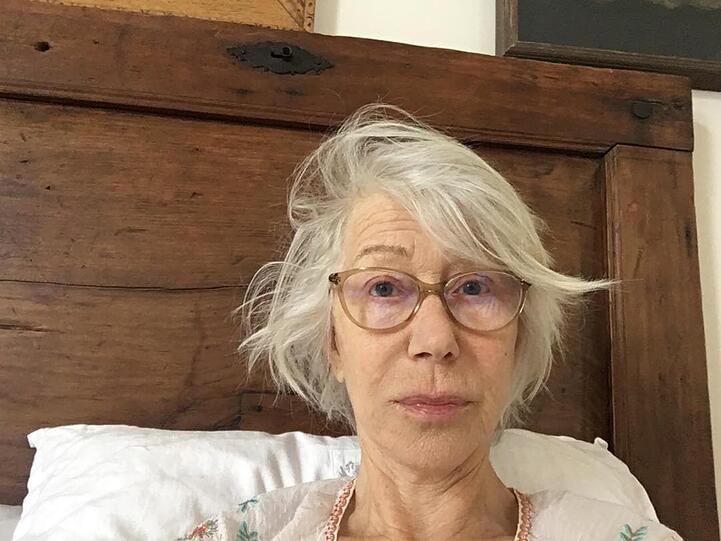 Hollywoodstar Helen Mirren möchte mit ihrem natürlichen Look ein Statement setzen.