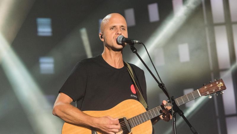 Der belgische Songwriter Milow beim Public Viewing zum ESC 2019 in hamburg. Der belgische Songwriter Milow beim Public Viewing zum ESC 2019 in hamburg.