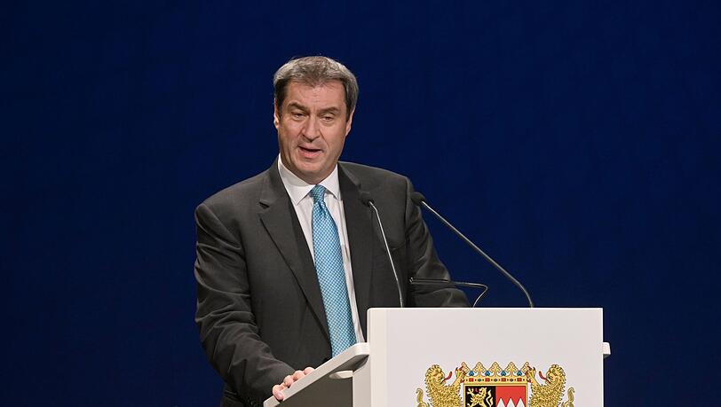 Markus Söder (CSU), Ministerpräsident von Bayern.