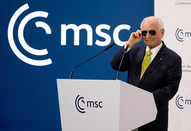 Wolfgang Ischinger, Leiter der Sicherheitskonferenz, spricht bei der Eröffnung der 62. Münchner Sicherheitskonferenz (MSC). Es werden mehr als 60 Staats- und Regierungschefs beim wichtigsten Expertentreffen zur Sicherheitspolitik weltweit erwartet und damit mehr als je zuvor. Wolfgang Ischinger, Leiter der Sicherheitskonferenz, spricht bei der Eröffnung der 62. Münchner Sicherheitskonferenz (MSC). Es werden mehr als 60 Staats- und Regierungschefs beim wichtigsten Expertentreffen zur Sicherheitspolitik weltweit erwartet und damit mehr als je zuvor.