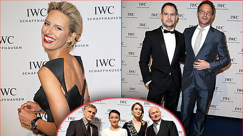Ob national oder international - auf der IWC-Party tummelten sich große Namen.