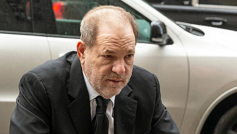 Harvey Weinstein bei seinem Prozess in New York Harvey Weinstein bei seinem Prozess in New York