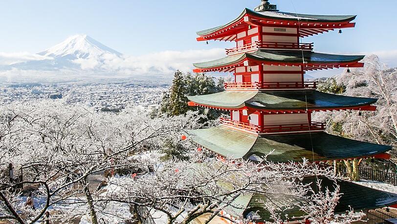 Der Winter in Japan ist etwas ganz Besonderes.