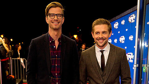 Joko (l.) und Klaas beim Deutschen Comedy-Preis 2013