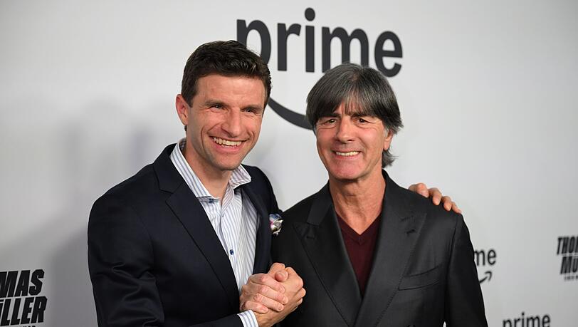 Thomas Müller und Joachim Löw
