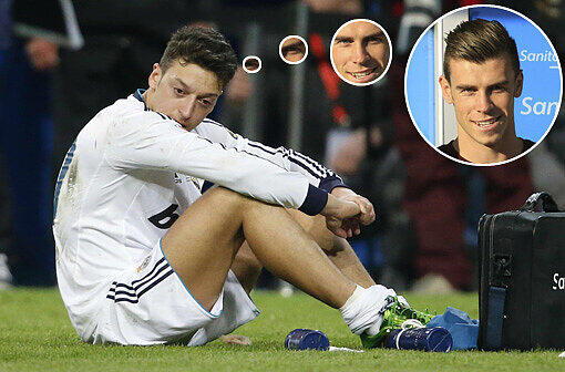 Im Hinterkopf war der Bale-Transfer sicherlich ein Thema für Mesut Özil. Eigentlich wollte sich der deutsche Nationalspieler bei Real durchbeißen.