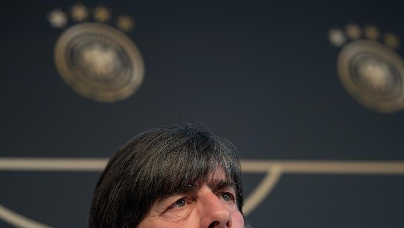 Bundestrainer Joachim Löw spricht auf der Pressekonferenz vor dem Länderspiel gegen Serbien. Bundestrainer Joachim Löw spricht auf der Pressekonferenz vor dem Länderspiel gegen Serbien.