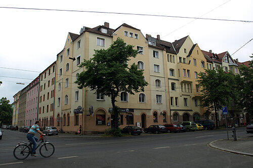 Das Mordhaus in der Wodanstraße.