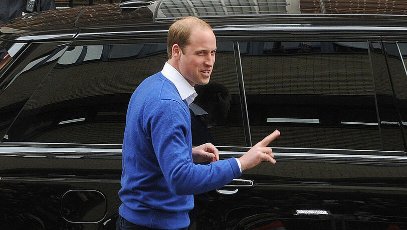 Prinz William kann auch bescheiden Prinz William kann auch bescheiden