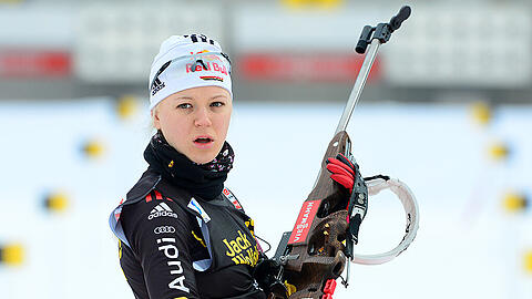 Biathletin Miriam Gössner ist bereit für die neue Saison.