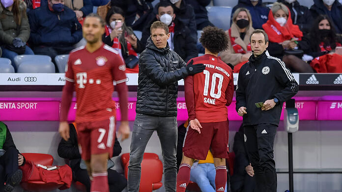 Julian Nagelsmann zeigt Verständnis für Leroy Sané und dessen Reaktion nach der Auswechslung gegen Augsburg.