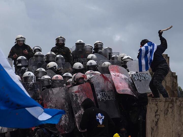Der Namensstreit mit Mazedonien setzt in Griechenland erhebliche Wut frei.