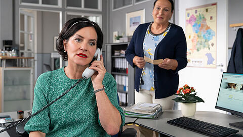 Von Anfang an dabei: Marisa Burger als "Miriam Stockl" in "Die Rosenheim-Cops".