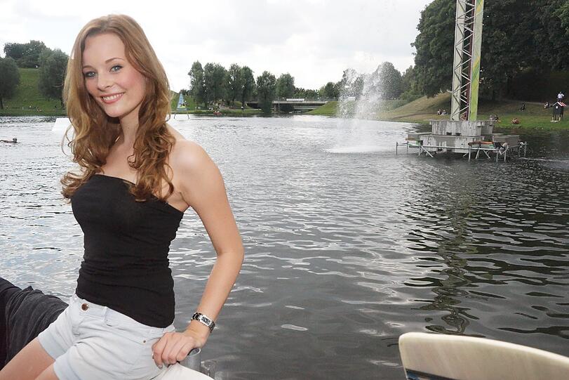 Anne Lorenz ist in den Top 30: Die Bilder von ihrem Fotoshooting im Olympiapark.