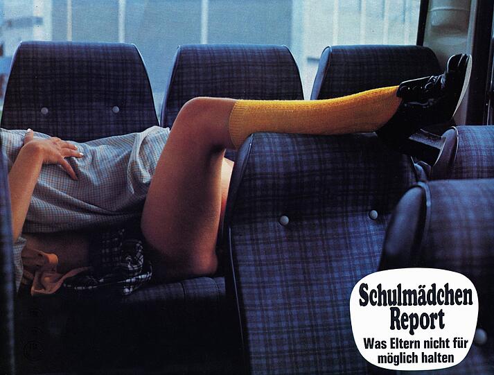 "Schulmädchen-Report": Diese Szenen flimmerten in den 70er Jahren über deutsche Kinoleinwände. Insgesamt gab es 13 Teile.
