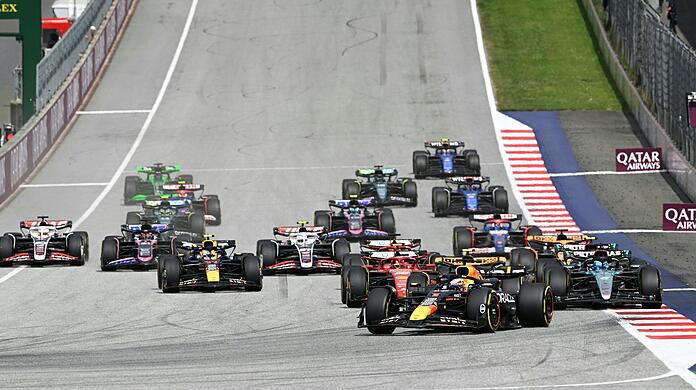 Der Große Preis von Österreich wurde in Spielberg ausgefahren.