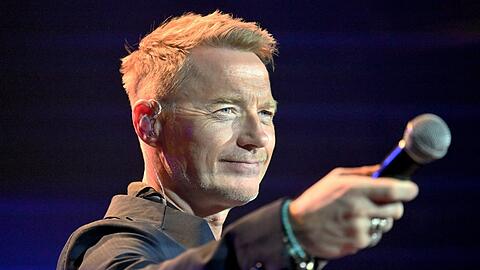 Ronan Keating live im Tollwood-Musikzelt.