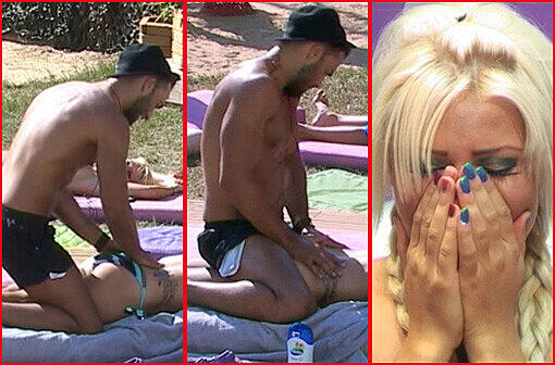 Heiße Massage von Model David bei Big Brother. Aber warum weint Sexy Jordan schon wieder?