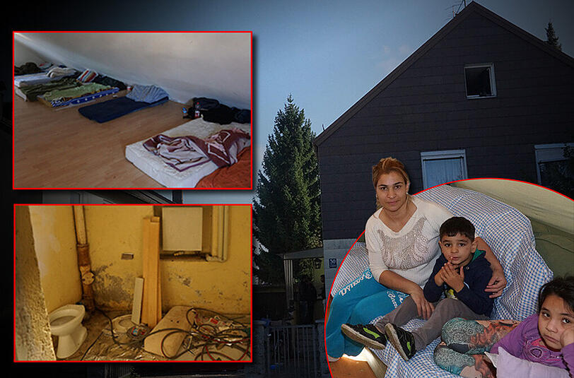 Rund 70 Menschen wohnten in dem zugemüllten Haus in Trudering. Die Bilder aus dem Innern des Hauses sind erschreckend.