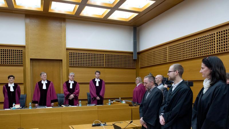 Blick in den Verhandlungssaal des Bundesverwaltungsgerichts in Leipzig zu Beginn der Verhandlung über das Verbot von "Linksunten.Indymedia". Blick in den Verhandlungssaal des Bundesverwaltungsgerichts in Leipzig zu Beginn der Verhandlung über das Verbot von "Linksunten.Indymedia".