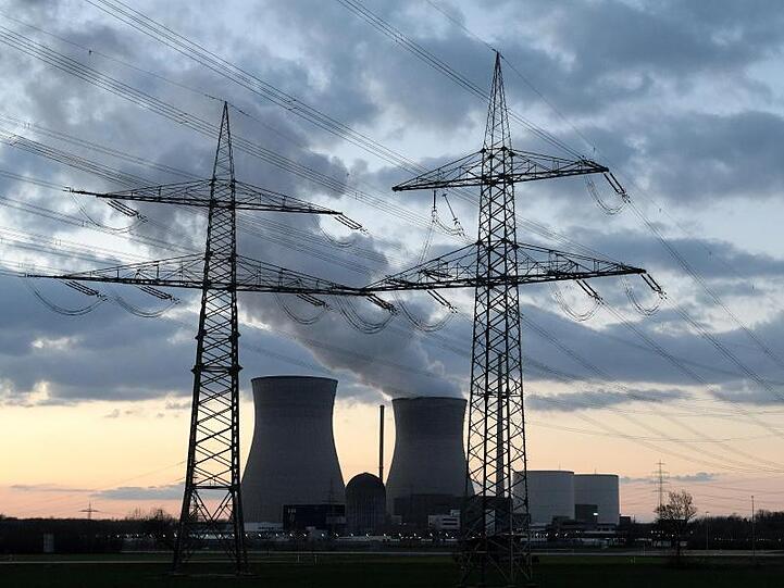 Atomkraftwerk Gundremmingen. Foto: Stefan Puchner/Archivbild