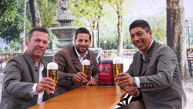 Bier genießen wie die Bayern-Legenden. Die AZ und Paulaner verlosen FC-Bayern-Fassl.