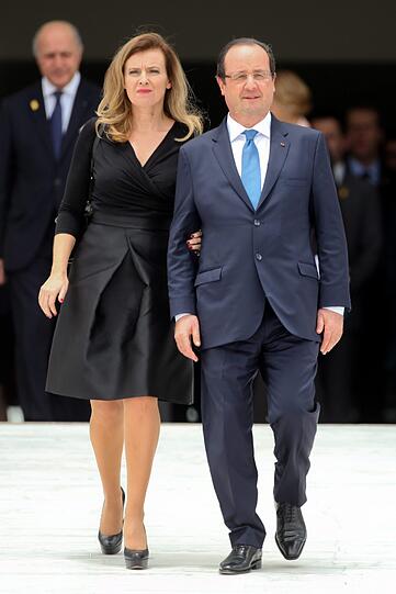 Valerie Trierweiler und Francois Hollande