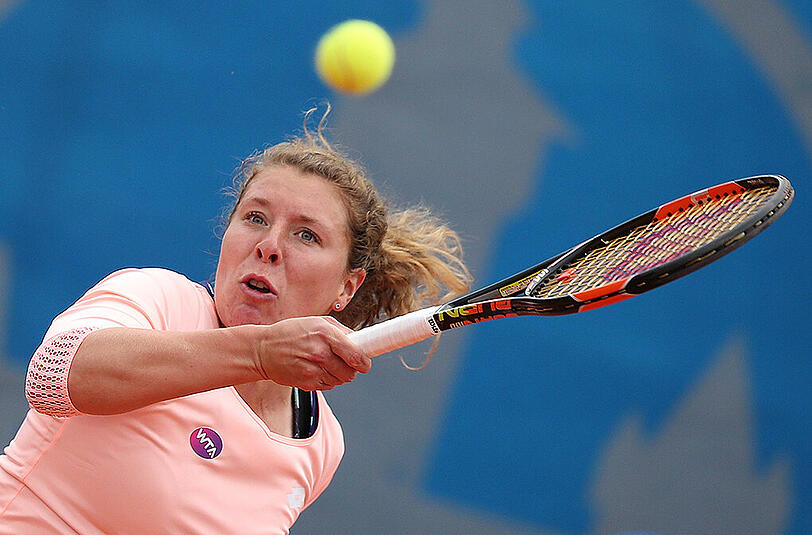 Erstmals steht Anna-Lena Friedsam im Sechzehntelfinale von Wimbledon.