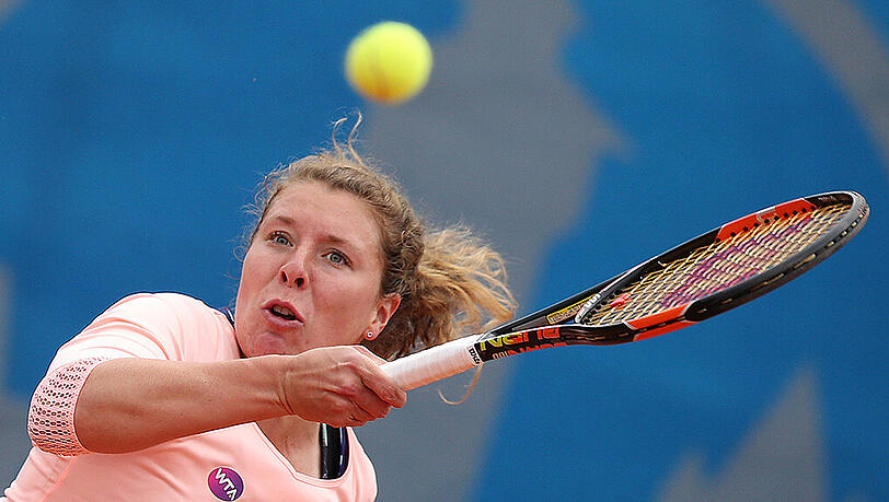 Erstmals steht Anna-Lena Friedsam im Sechzehntelfinale von Wimbledon.