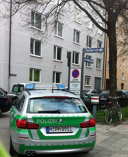 Die Zentnerstraße ist aktuell abgesperrt.