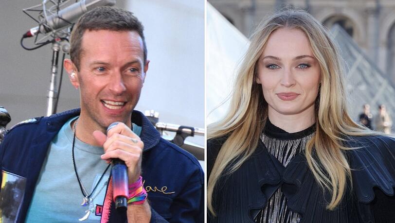 Es gibt Liebesspekulationen um Sophie Turner und Chris Martin. Es gibt Liebesspekulationen um Sophie Turner und Chris Martin.