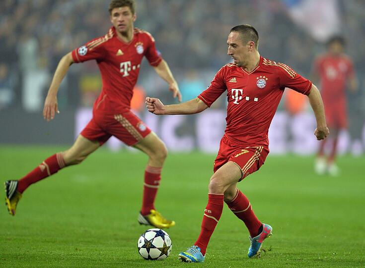 FRANCK RIBERY: Note 4. Was für packende Duelle mit Landsmann Pogba. Schnelle Antritte, gute Vorlage zu Mandzukic. Doch ohne die große Durchschlagskraft.