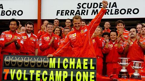 Michael Schumacher wurde sieben Mal Weltmeister in der Formel 1.