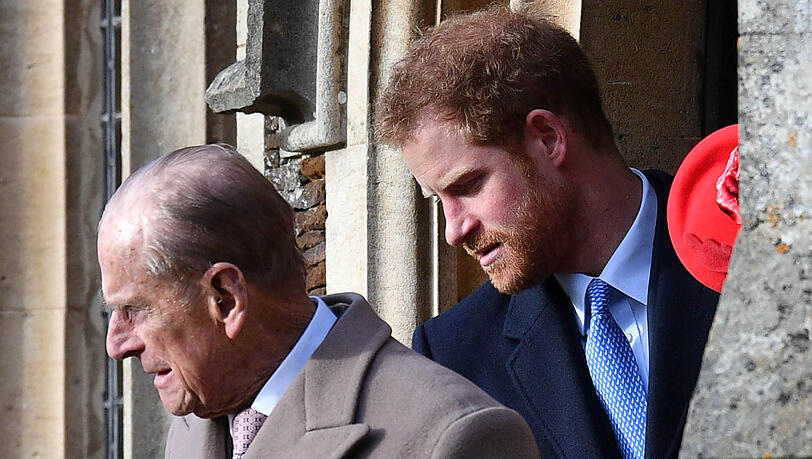 Prinz Philip soll schwer enttäuscht von Prinz Harry sein.