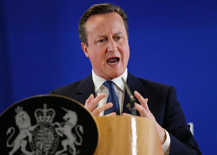 David Cameron kündigte am Samstag das Referndum über den Verbleib in der EU an.