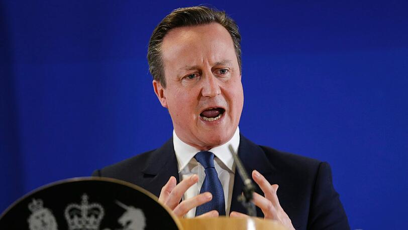 David Cameron kündigte am Samstag das Referndum über den Verbleib in der EU an.