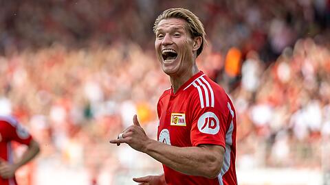 Mit drei Toren der überragende Unioner beim Sieg gegen Mainz: Kevin Behrens.
