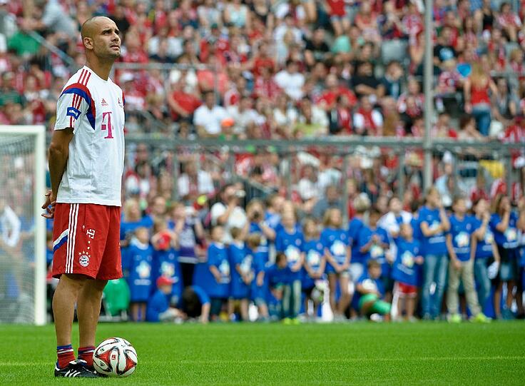 Die Bilder von der Team-Präsentation der Bayern.