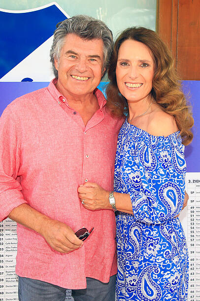 Andy Borg mit Ehefrau Birgit. Andy Borg mit Ehefrau Birgit.